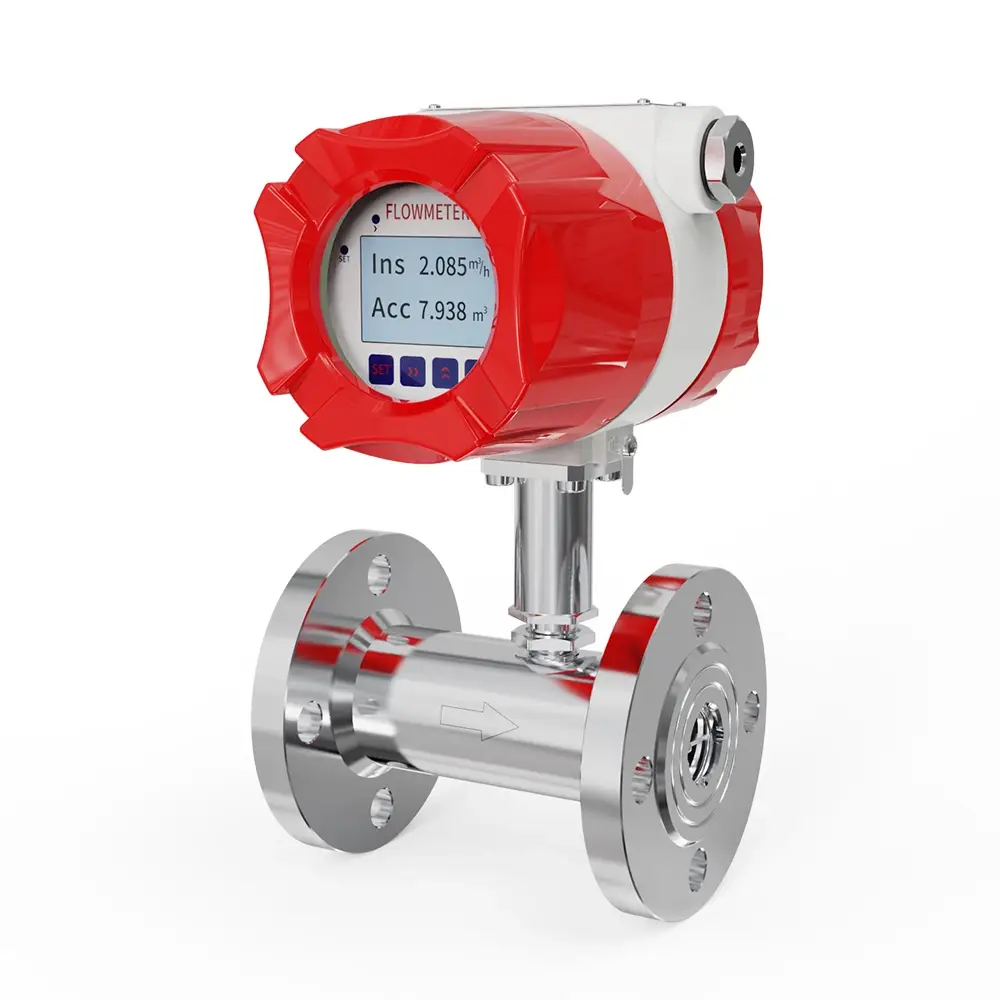 MEJ-LWGY Turbine flowmeter flange connection